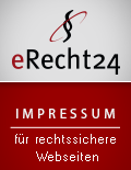 eRecht24 Siegel Impressum für rechtssichere Webseiten