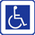  Für Rollstuhlfahrer voll zugänglich